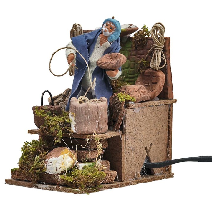 Moving basket weaver 10 cm