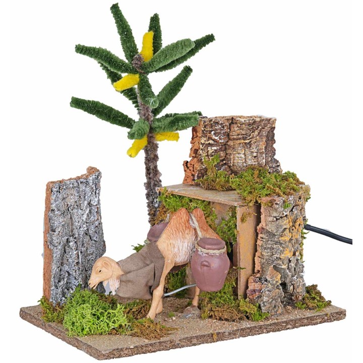 Moving camel with amphorae 10 cm
