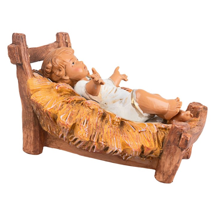 Niño Jesús en cuna serie 30 cm Fontanini