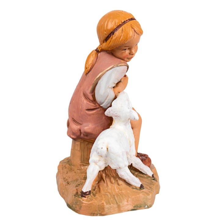 Bimba con agnello serie 30 cm Fontanini
