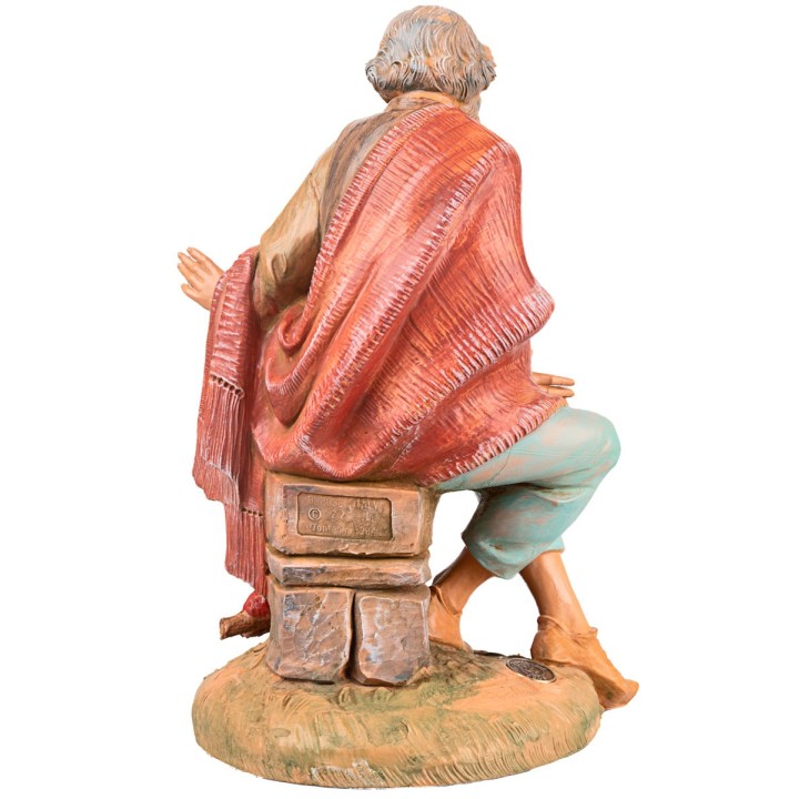 Old sitting in the series fire 30 cm Fontanini