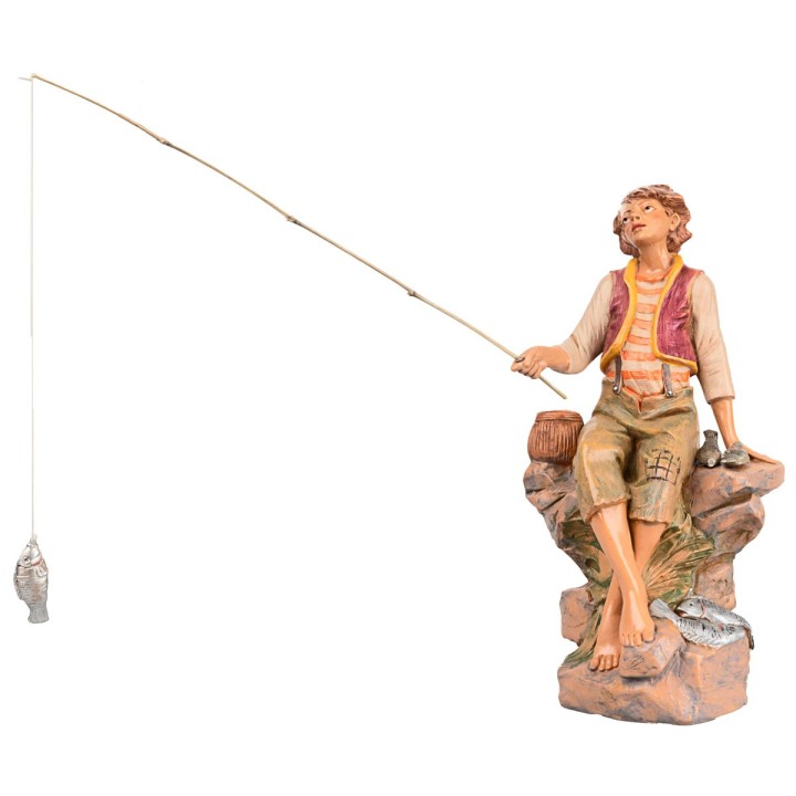 Pescador sentado serie 30 cm Fontanini