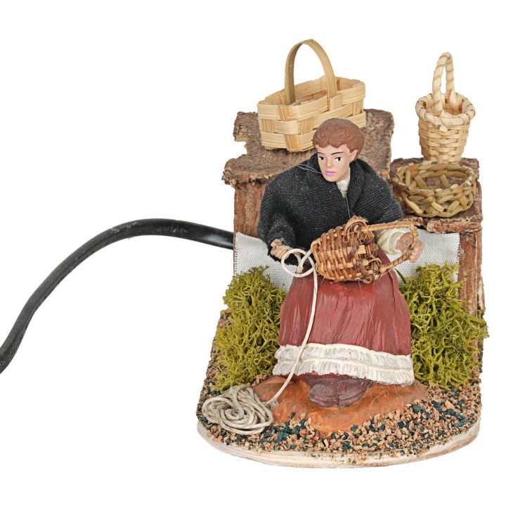 Basket weaver in motion Oliver series 10 cm