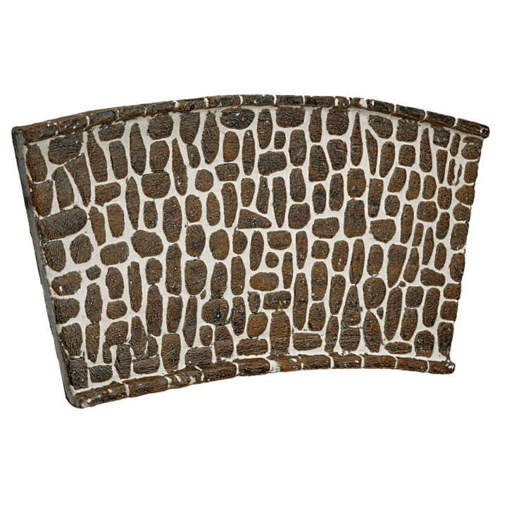 Strada curva in resina per presepe cm 26x13x1 h