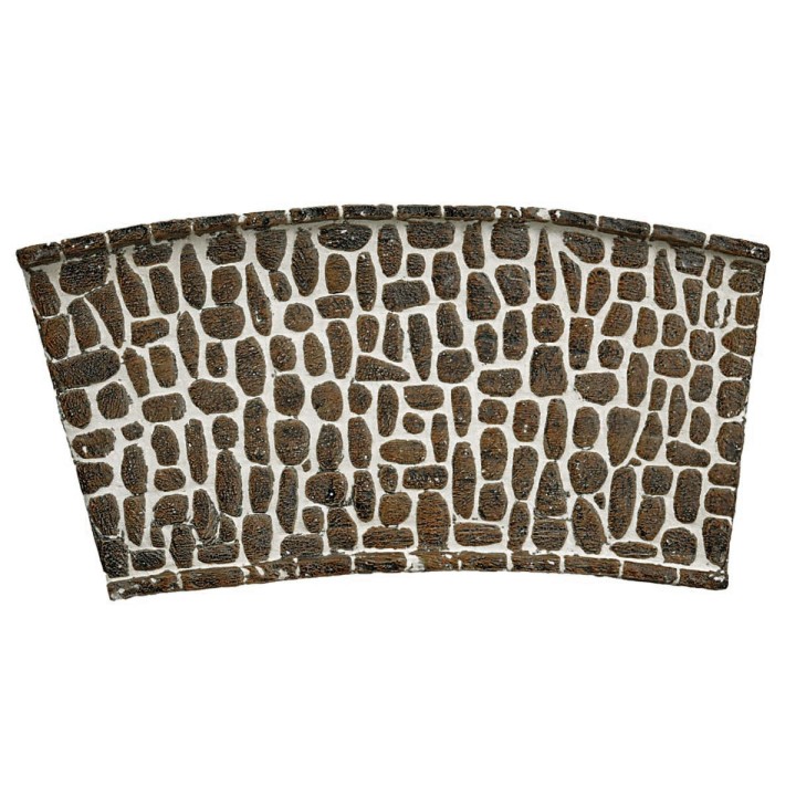 Strada curva in resina per presepe cm 26x13x1 h