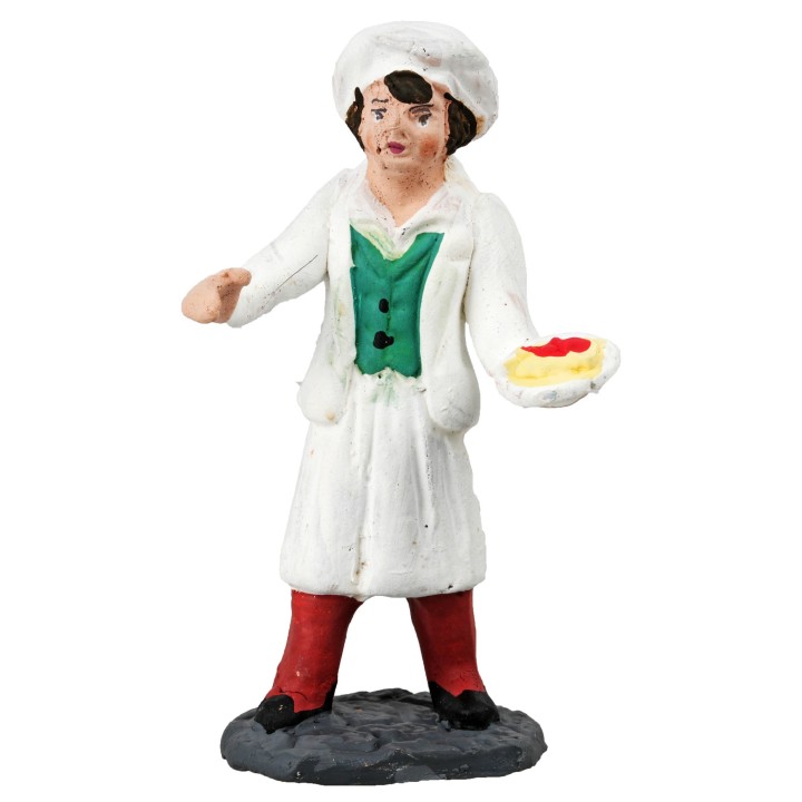 9 cm painted terracotta innkeeper