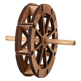 Ruota mulino ad acqua Ø 10 cm