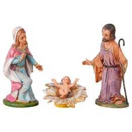 Natividad 3 figuras serie cm 18 en pvc