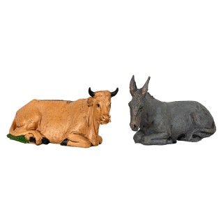 Donkey and Ox set 12/13 cm series