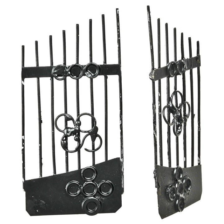 Puerta de metal abatible cm 10,5x11 h