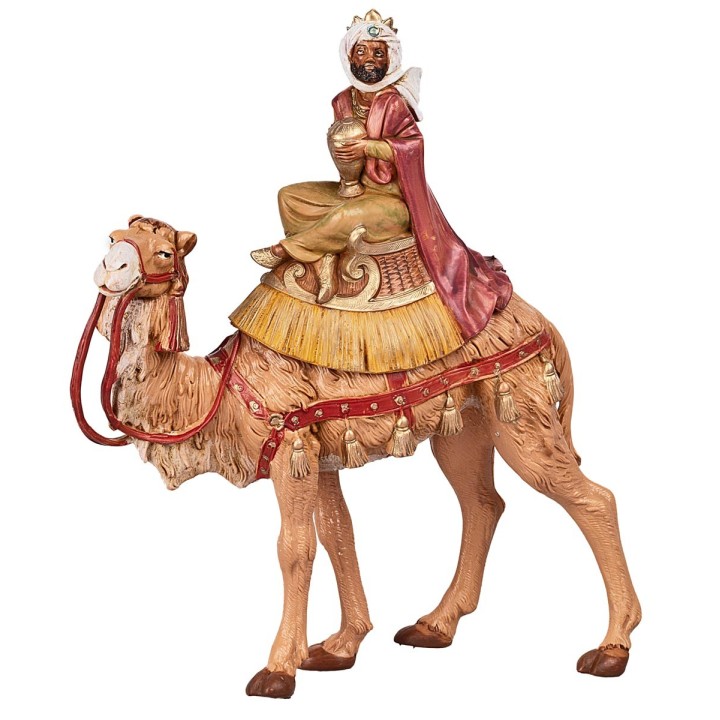 Set 3 Re Magi a cammello serie 19 cm Fontanini