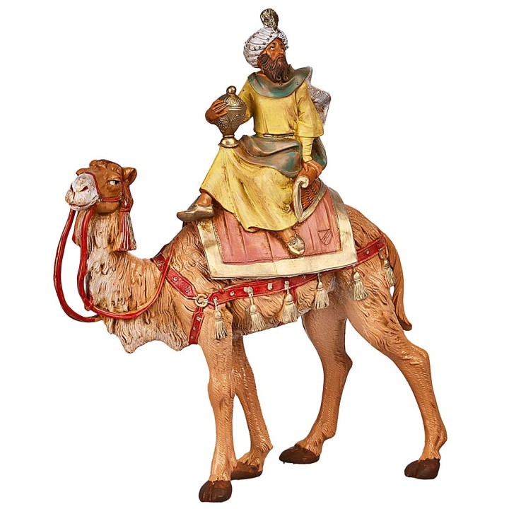Set of 3 Wise Men on camels series 19 cm Fontanini