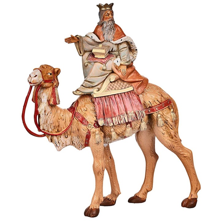 Conjunto 3 Reyes Magos en camello serie 19 cm Fontanini