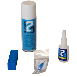 Kit cola cianoacrilato denso Colle21 gr 21 + activador en spray