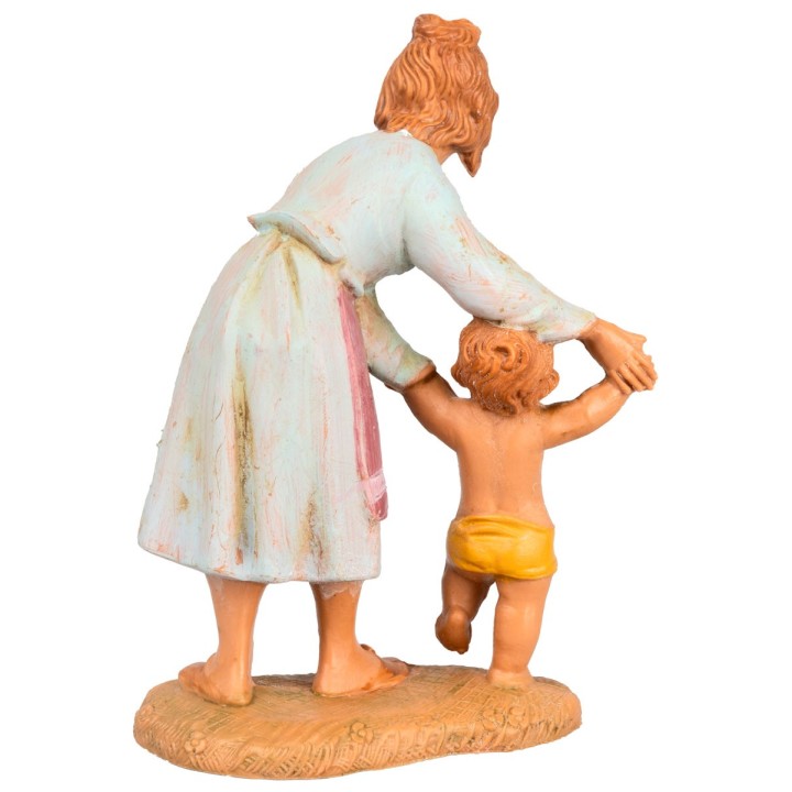 Mum with child 10 cm Fontanini