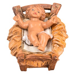 Niño Jesús con cuna removible 9,5 cm Fontanini