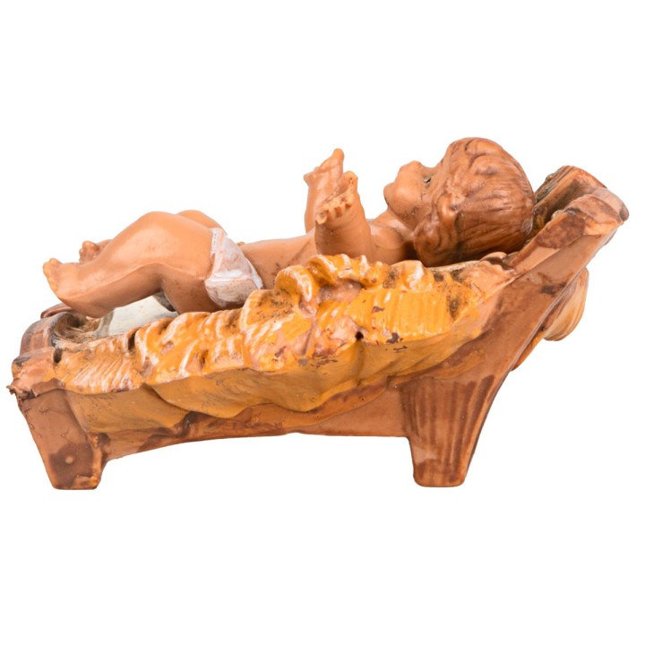 Niño Jesús con cuna removible 9,5 cm Fontanini