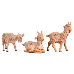 Set 3 capre serie 10 cm Fontanini