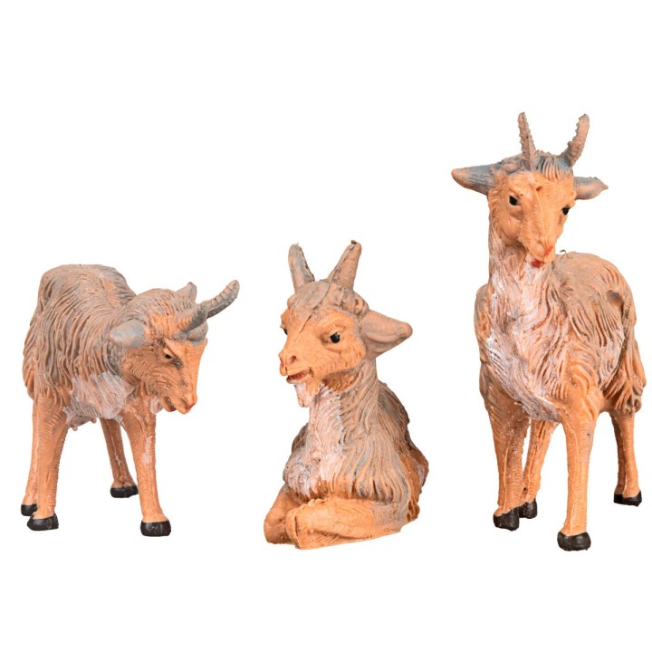 Set 3 capre serie 10 cm Fontanini