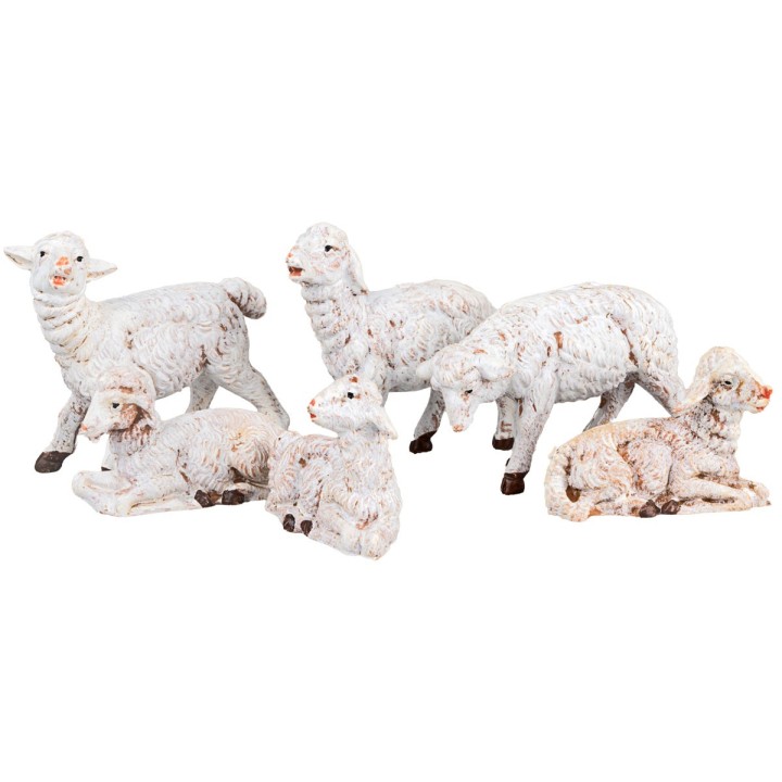 Sheep Sep 6 pieces Fontanini series 10 cm