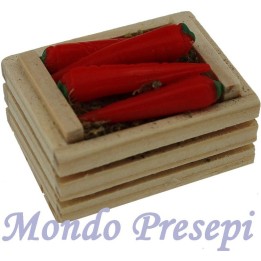 Caja de 3,5 cm dos listones de zanahorias