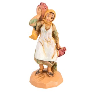 Donna con anfore 6,5 cm Fontanini
