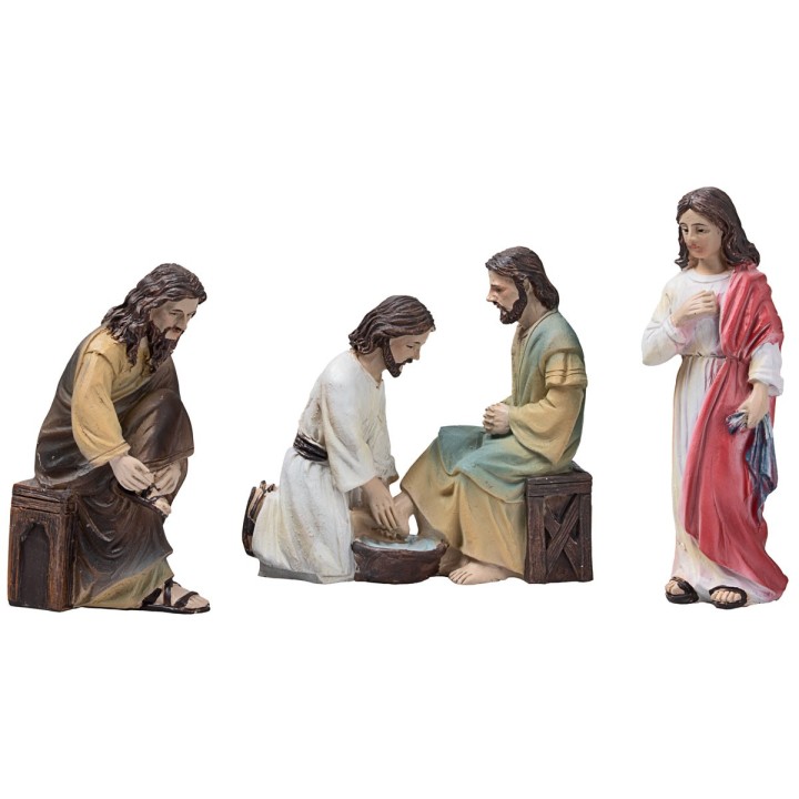 Foot washing 10 cm Easter figurines