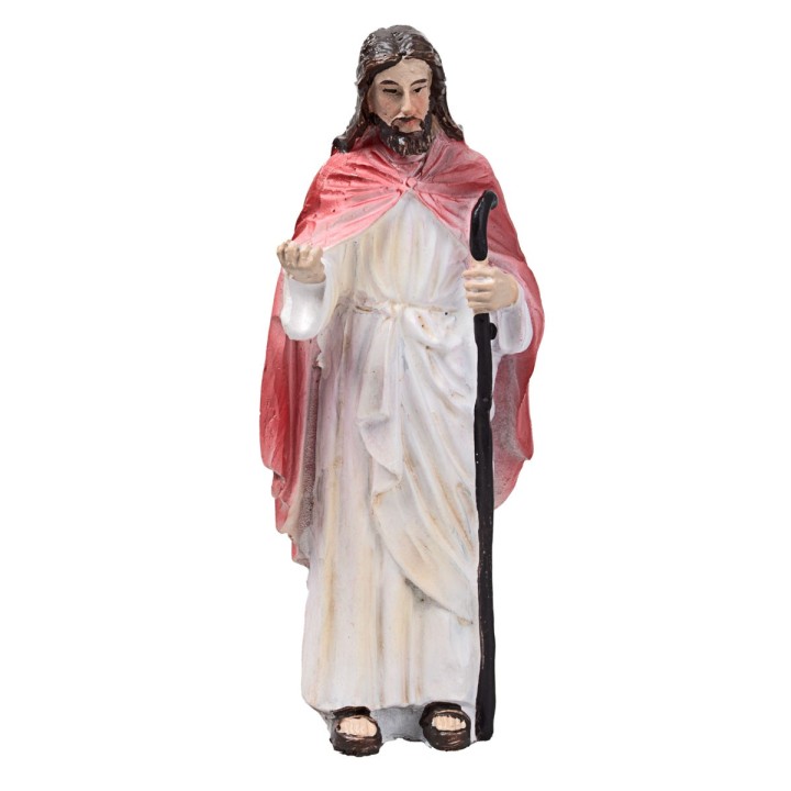 Jesus knocking at the door 10 cm for Easter nativity scene