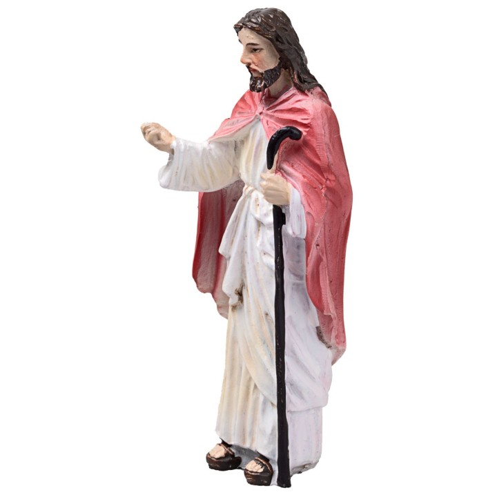 Jesus knocking at the door 10 cm for Easter nativity scene