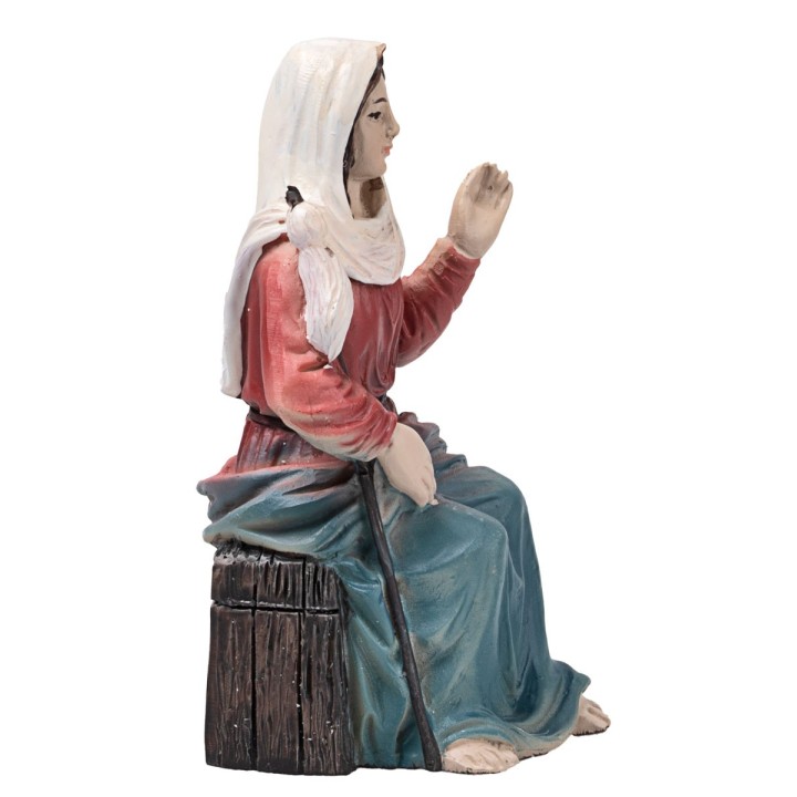 Holy Family Carpenter's Workshop 10 cm in resin