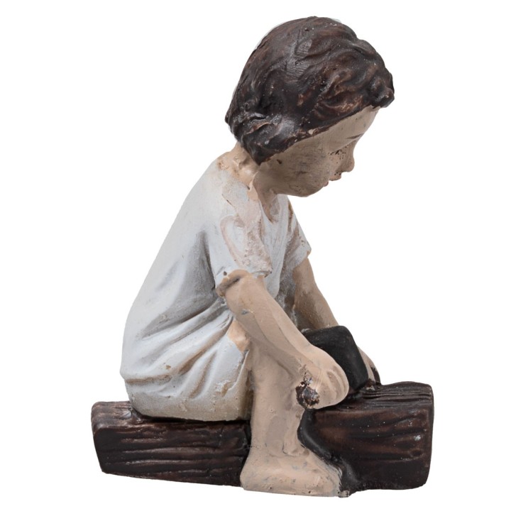 Holy Family Carpenter's Workshop 10 cm in resin