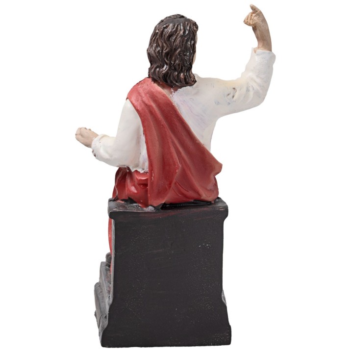 Finding of Jesus in the temple 10 cm in resin