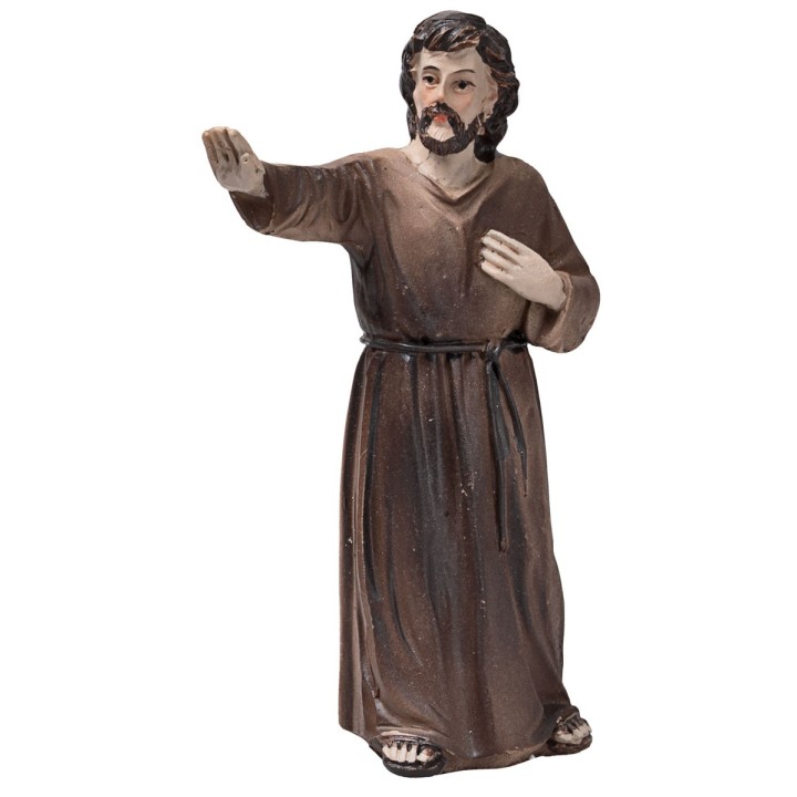 Finding of Jesus in the temple 10 cm in resin