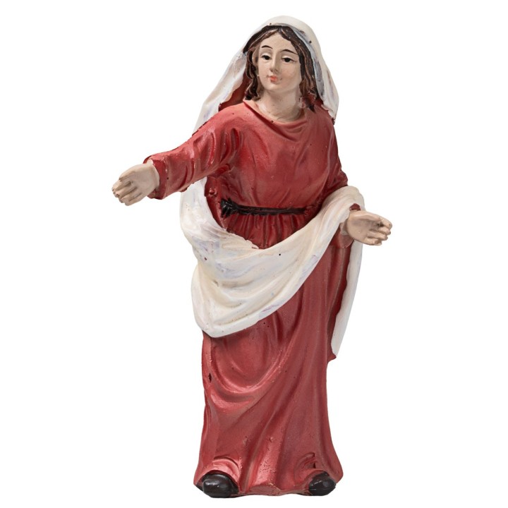 Ritrovamento di Gesù al tempio da 10 cm in resina