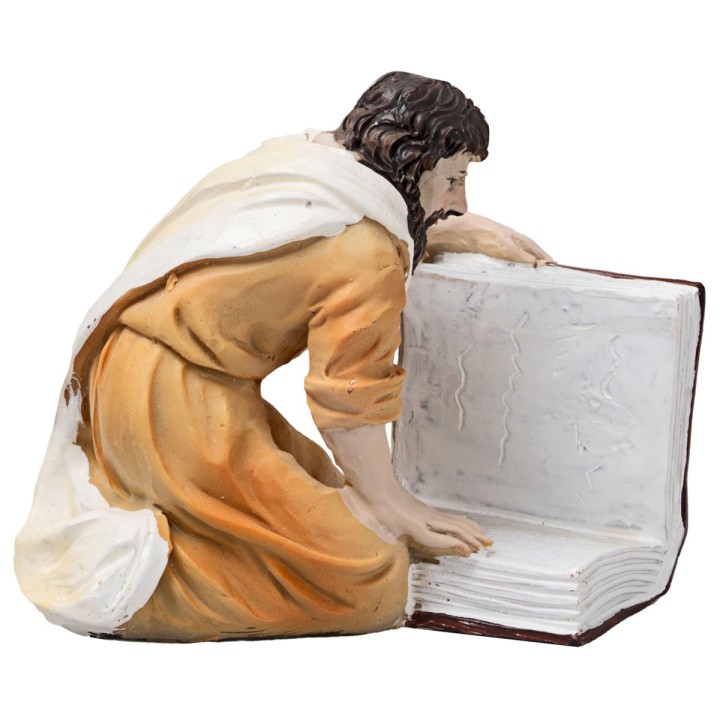 Finding of Jesus in the temple 10 cm in resin