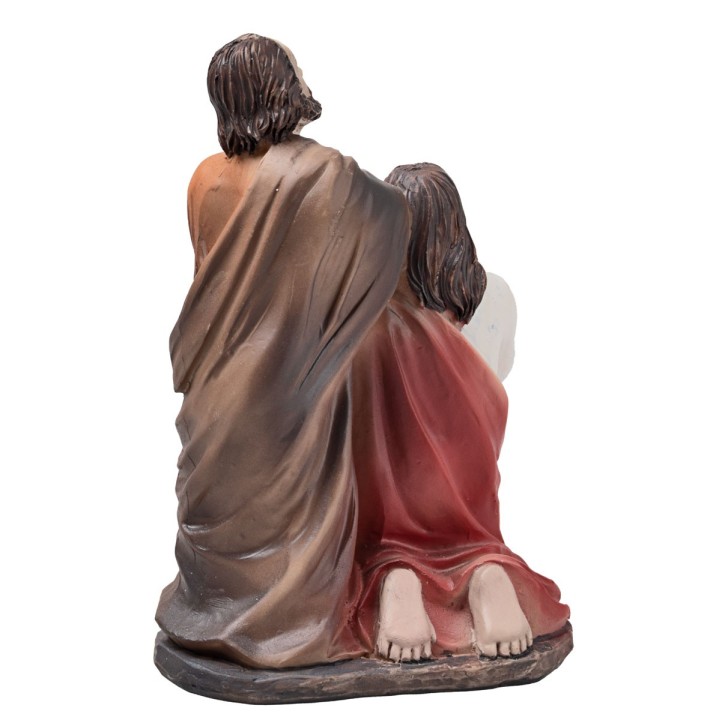 Resurrección de Jesús pesebre 10 cm en resina figuritas