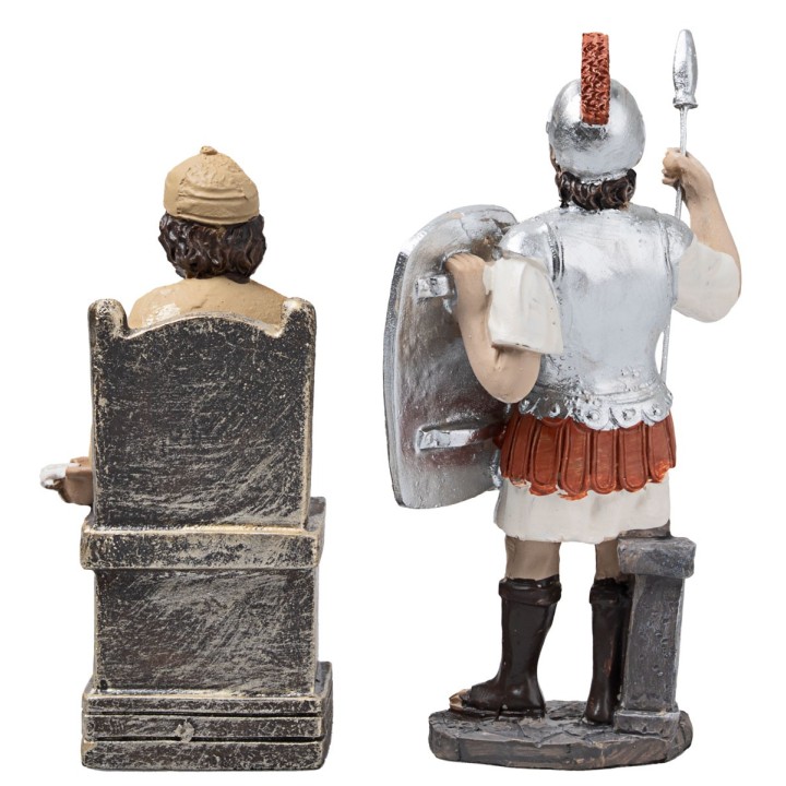 Trial of Jesus 10 cm in resin Easter figurines