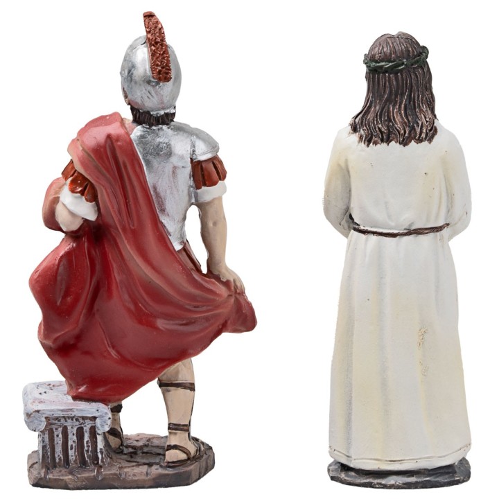 Processo di Gesù 10 cm in resina statuine pasquali