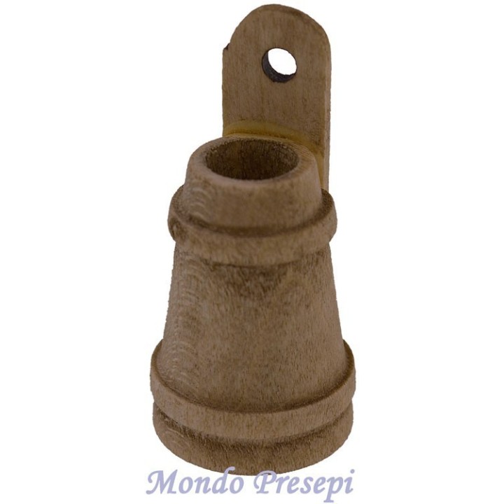 Bigoncia de madera cm 4