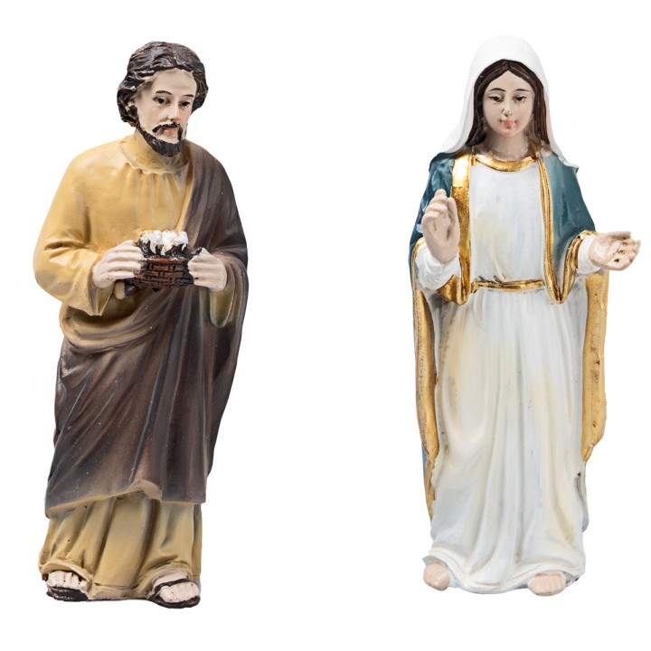 Presentation of Jesus 10 cm in resin Easter figurines
