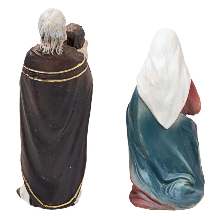 Presentación de Jesús 10 cm en resina figuritas pascuales