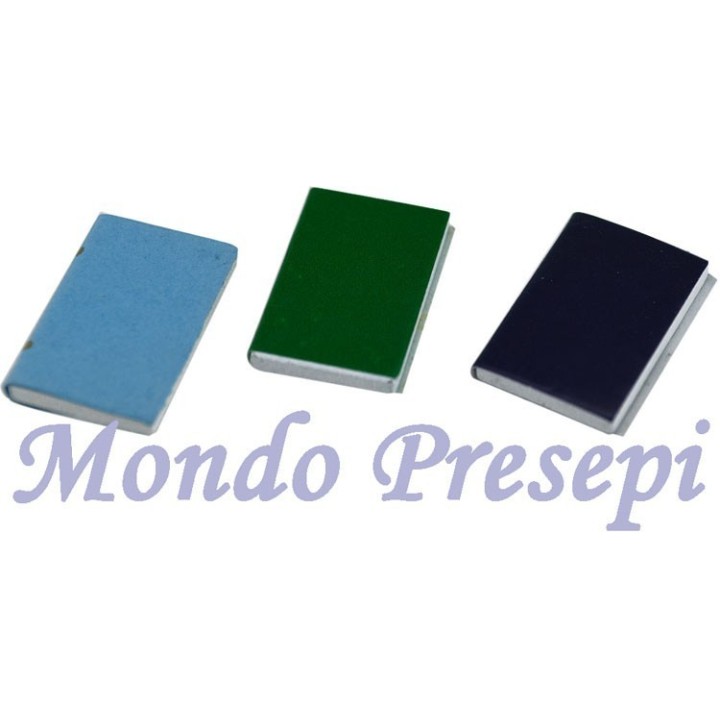 Set 3 libri cm 1,2x1,8