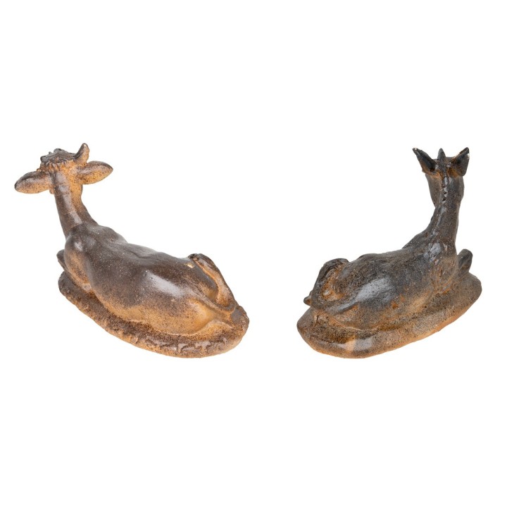 Set natività 10 soggetti 11 cm in resina