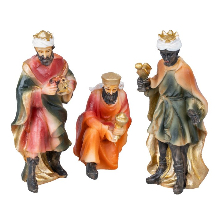 Nativity set 10 subjects 11 cm in resin