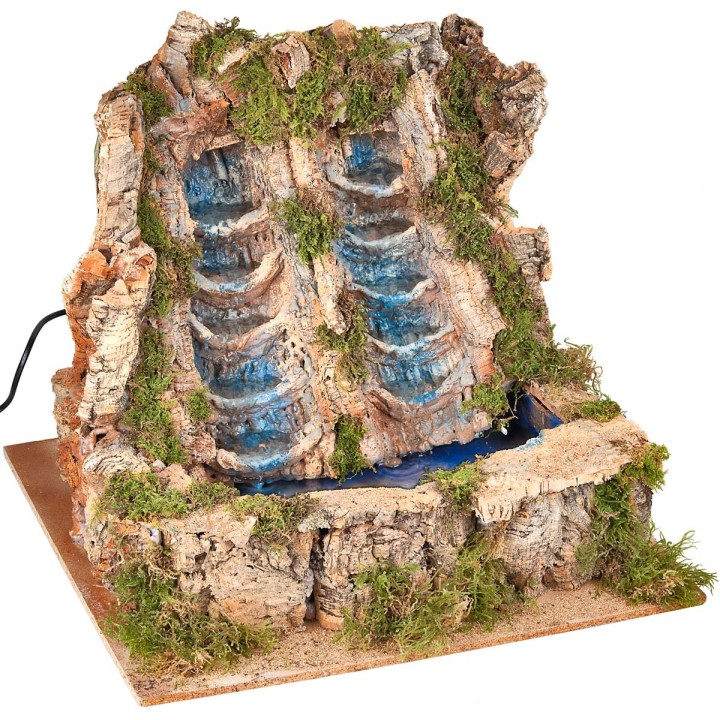Double waterfall cm 50x45x44 h