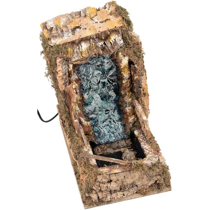 Cascada empinada en resina cm 18x33x30 h