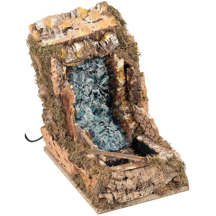 Steep resin waterfall cm 18x33x30 h