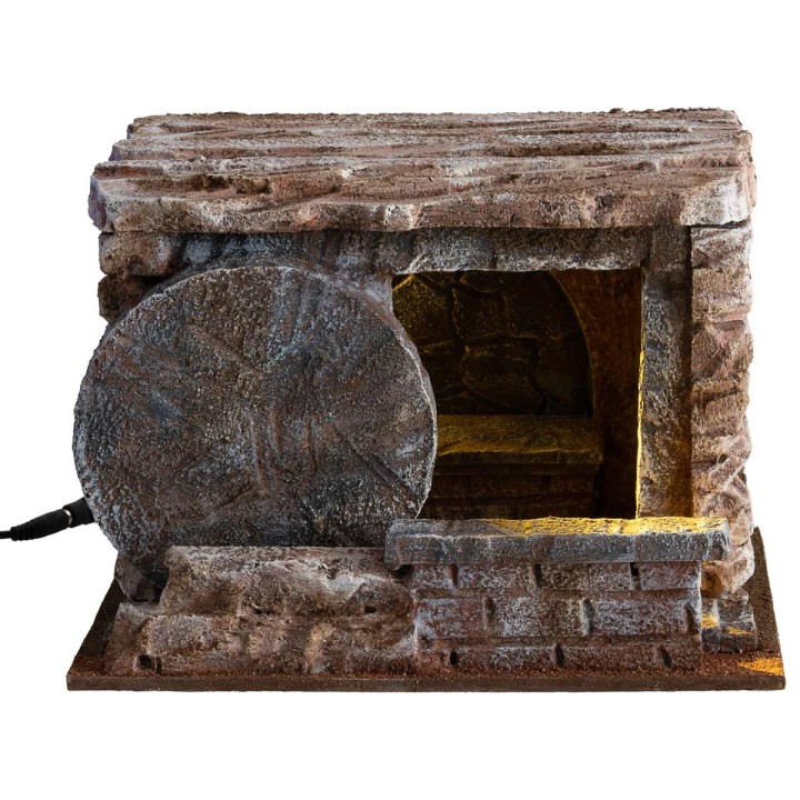 Sepulcro iluminado cm 25X20X17.5 h
