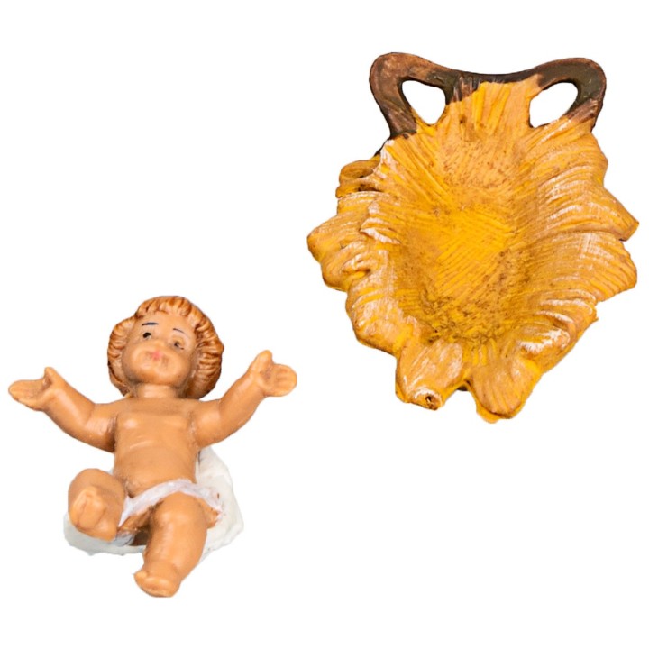 Nativity 5 subjects 6.5 cm Fontanini