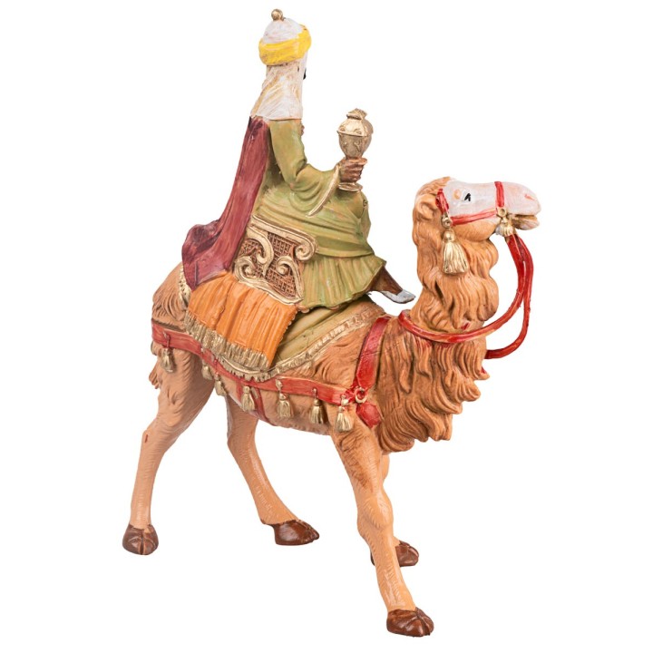 Re Magi a cammello serie 10 cm Fontanini